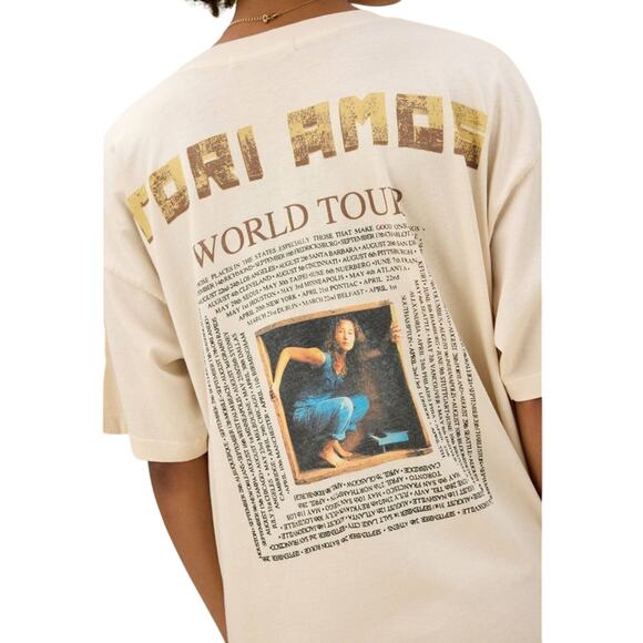 DAYDREAMER Tori Amos Little Earthquakes Merch Tee Size L New w/o Tag MSRP $85 - Picture 6 of 14